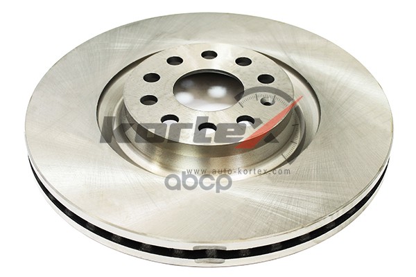 Диск торм. AUDI A3/VW GOLF VI/JETTA/SKODA OCTAVIA/SUPERB перед.вент.(d340mm) KD0408 KORTEX арт. KD0408
