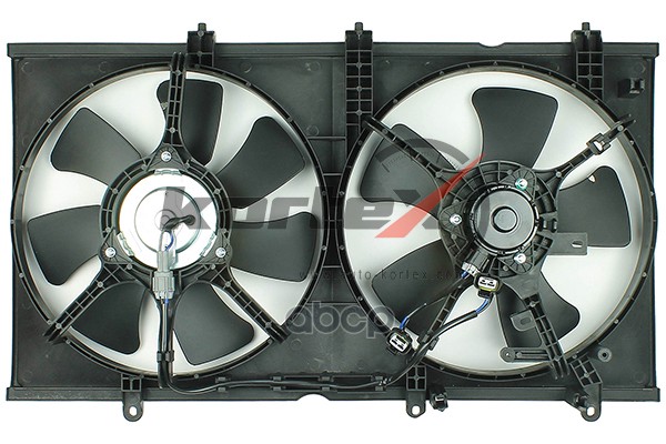 Вентилятор радиатора MITSUBISHI Lancer IX 03- (с кожухом) KFD058 KORTEX арт. KFD058