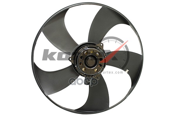 Вентилятор радиатора Toyota Corolla 150 07- KFD082 KORTEX арт. KFD082
