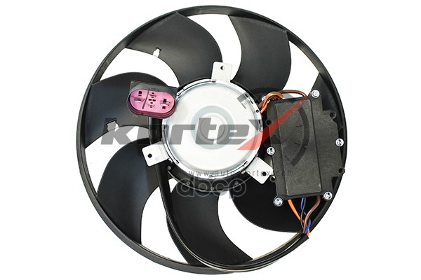 Вентилятор радиатора VW Touareg (02-)Audi Q7 (05-) (LFAC 1855) KFD088 KORTEX арт. KFD088