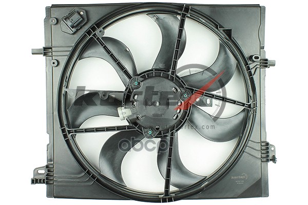 Вентилятор радиатора NISSAN QASHQAI II 13- KORTEX арт. KFD153