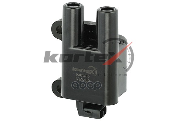 Катушка зажигания HYUNDAI SANTA FE 00- 2.7I ЛЕВАЯ SC 0828 KIC050 KORTEX арт. KIC050