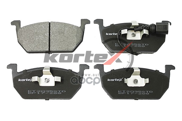 Колодки торм.  VW GOLF VII 12- перед.к-т KT2035STD KORTEX арт. KT2035STD