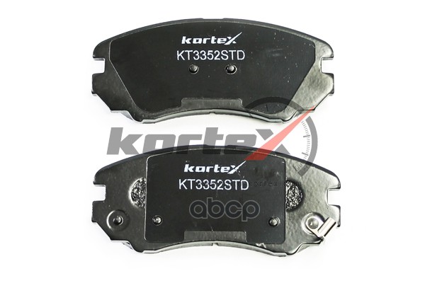 Колодки торм. HYUNDAI SONATA (ТагАЗ)TUCSON 04-KIA SPORTAGE 04-SOUL перед.к-т KT3352STD KORTEX арт. KT3352STD