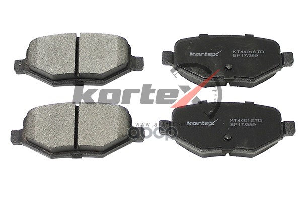 Колодки торм. FORD EXPLORER 11- зад.к-т KT4401STD KORTEX арт. KT4401STD