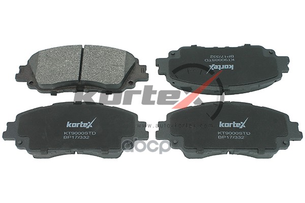 Колодки торм. TOYOTA CAMRY V70 18- перед.к-т KORTEX арт. KT9000STD
