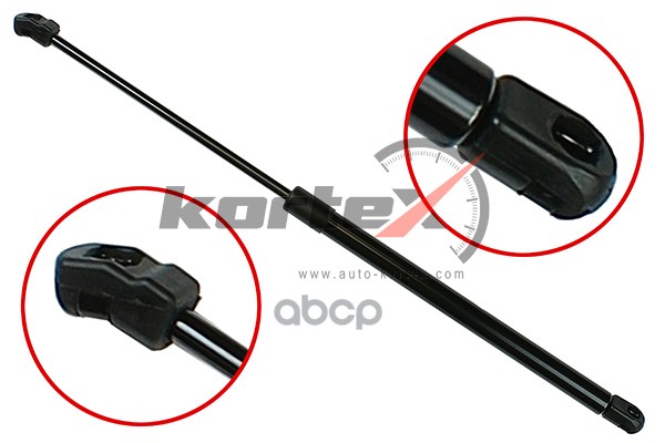 Амортизатор багажника SKODA OCTAVIA 96- KORTEX арт. KTB144