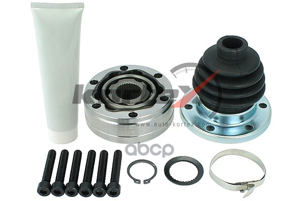 ШРУС внутр. AUDI 80 -94/SKODA OCTAVIA 96-/VW GOLF -05 KVJ002 KORTEX арт. KVJ002