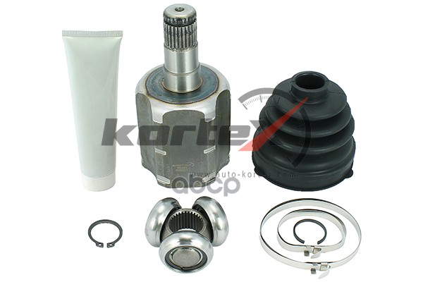 ШРУС внутр. AUDI A3 03-/SKODA OCTAVIA 04-/VW GOLF V 04-08/GOLF VI 08-/PASSAT 05-10 KVJ003 KORTEX арт. KVJ003