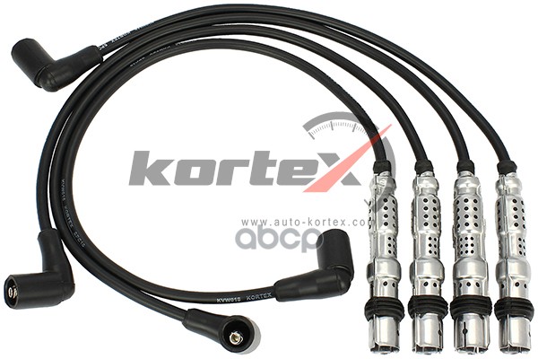 Провода в/в AUDI A3/SKODA FABIA/OCTAVIA к-т KORTEX арт. KVW018