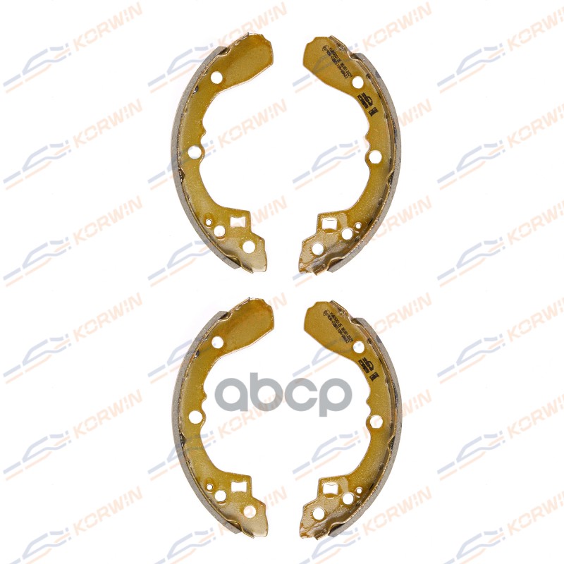 Колодки Тормозные Барабанные Зад. Ecoline. Kia Rio I (Dc) 00-05 KORWIN арт. KWBS0012E
