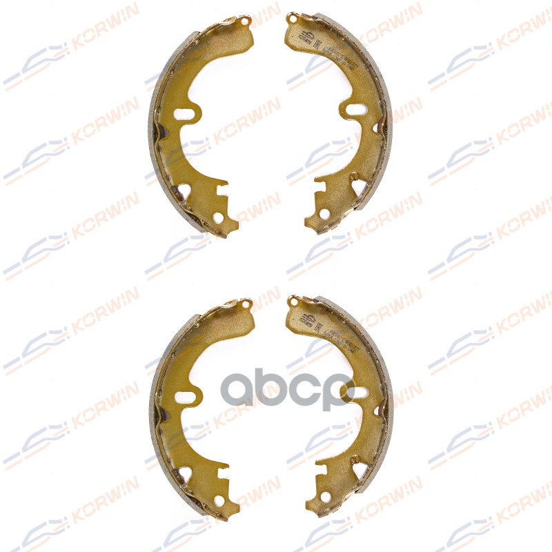 Колодки Тормозные Барабанные Зад. Ecoline. Toyota Carina (T19) 92-/Corona 91- KORWIN арт. KWBS0021E