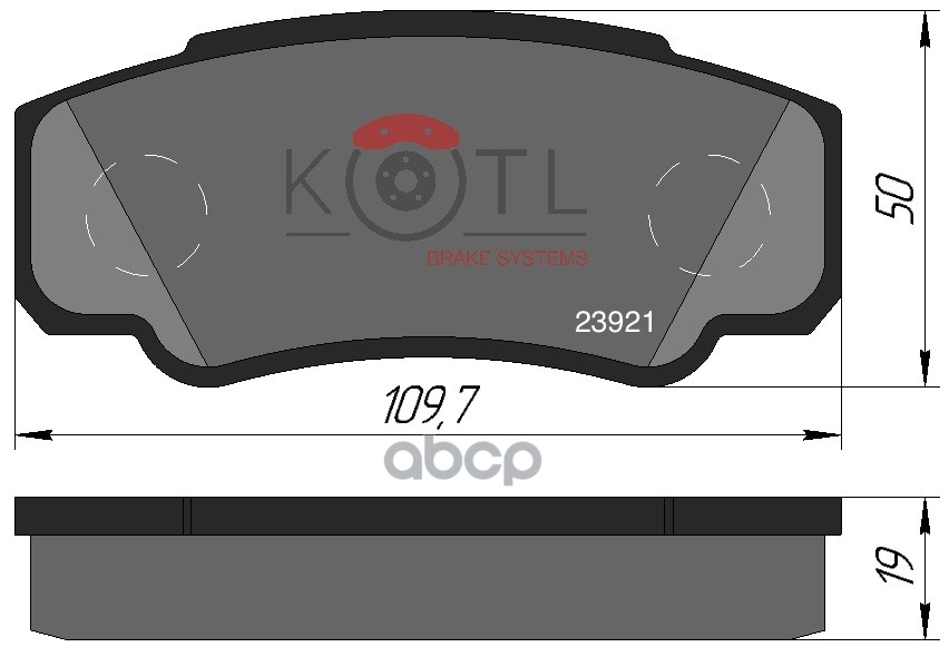 Колодки тормозные дисковые задние к-т CITROEN JUMPER/FIAT DUCATO/PEUGEOT BOXER ( KOTL арт. 1521kt
