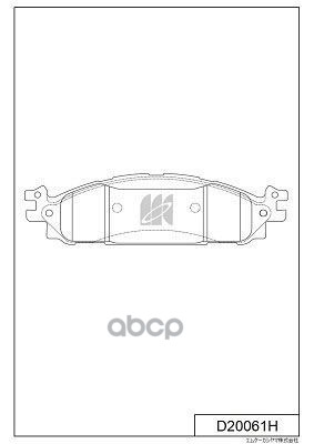Disk Brake Pads Kashiyama арт. d20061h