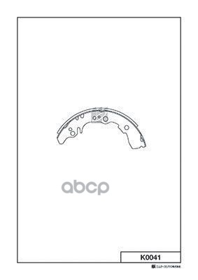 Колодки Тормозные Барабанные Daihatsu Kashiyama арт. k0041