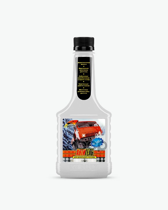 Антигель дизельного топлива суперконцентрат, на 140 л. 355 мл. KERRY KR-356 Kerry арт. KR-356