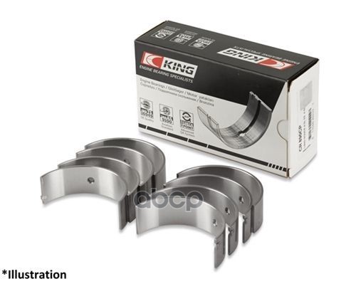 Вкладыши Двигателя Шатунные Audi A4. Vw Golf 1.6 Fsi Blf/Blp 04> Std (4) King арт. CR4527SM STD