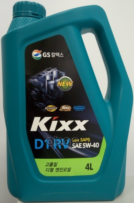 Kixx Масло Моторное Kixx Kixx Suv 5W-40 Sn Cf Синтетическое Synthetic (T) Kr 4L L2013440k1