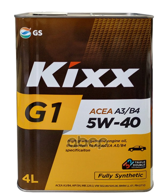 Kixx Масло моторное KIXX G1 5W-40 синтетическое 4 л L201944TE1