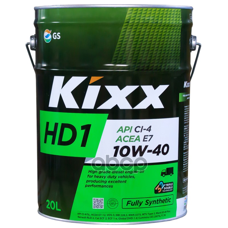 Kixx Масло моторное KIXX HD1 10W-40 синтетическое 20 л L2061P20E1