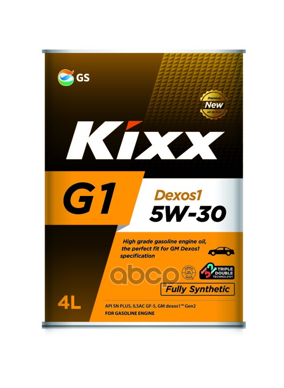 Kixx Масло моторное KIXX G1 Dexos1 SN Plus 5W-30 синтетическое 4 л L210744TE1
