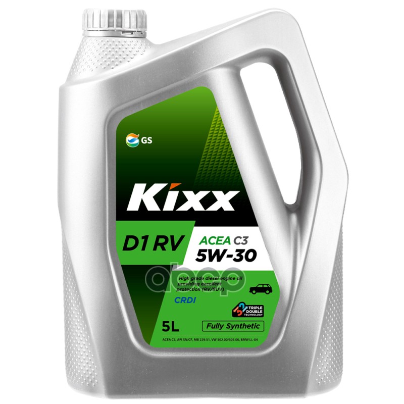 Kixx Масло моторное Kixx D1 RV 5w-30 5л L3034350E1