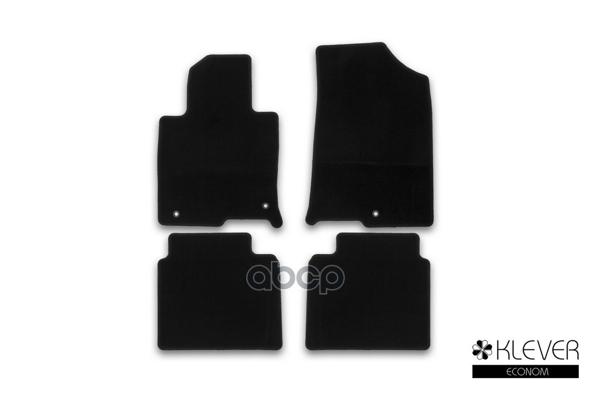 Коврики в салон Klever Econom для KIA Optima (IV, IVr), 2015-2020, сед., 4 шт. (текстиль) / / Киа Оптима Klever арт. KLEVER01...