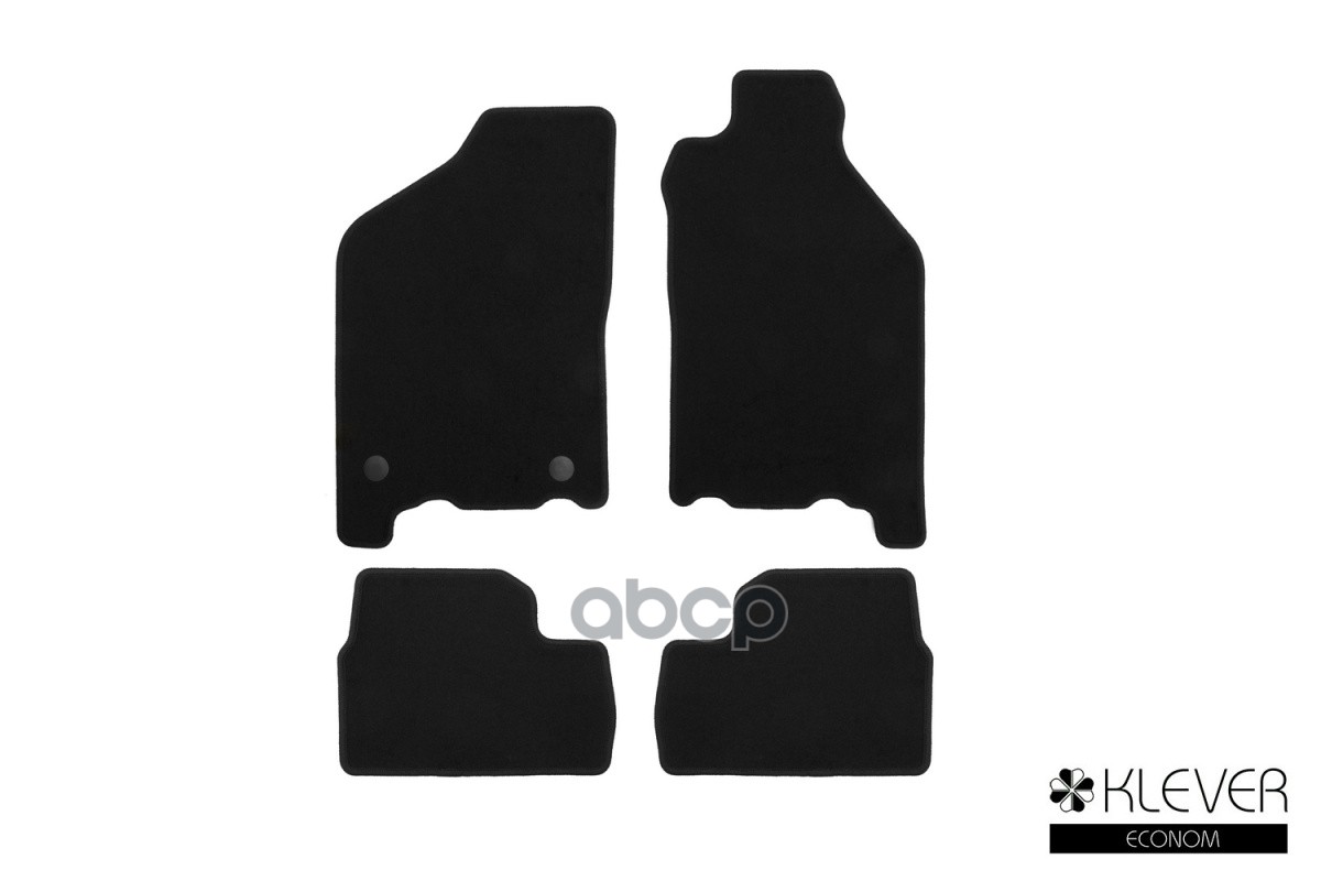Коврики В Салон Klever Econom Ваз 2115 1997-2012, Сед., 4 Шт. (Текстиль) / Лада Klever арт. KLEVER01520801200k