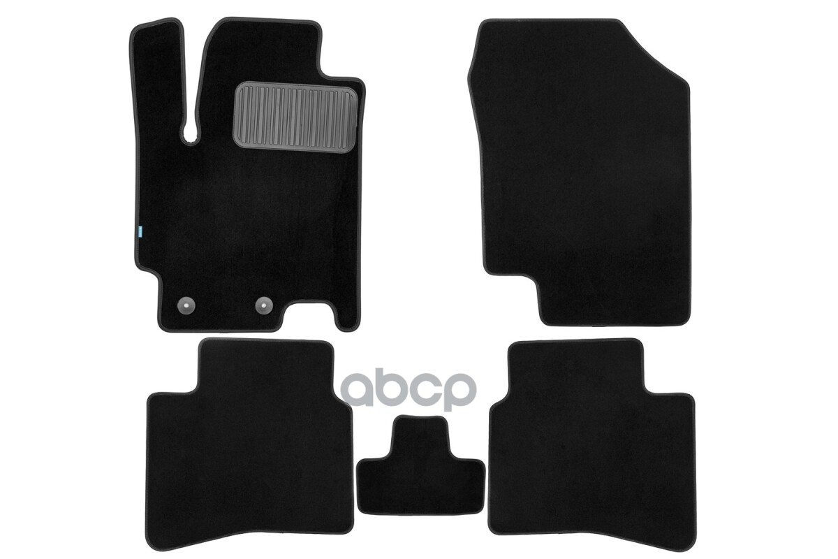 Коврики В Салон Klever Premium Jac J7 2022- Лифтбек, 5Шт. (Текстиль) / Джак / Джак Джей 7 Klever арт. KLEVER0512600122110kh