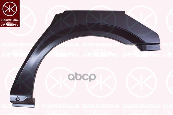 Арка Крыла Прав 4Дв. Opel Vectra (04/2002-) Klokkerholm арт. 5078582