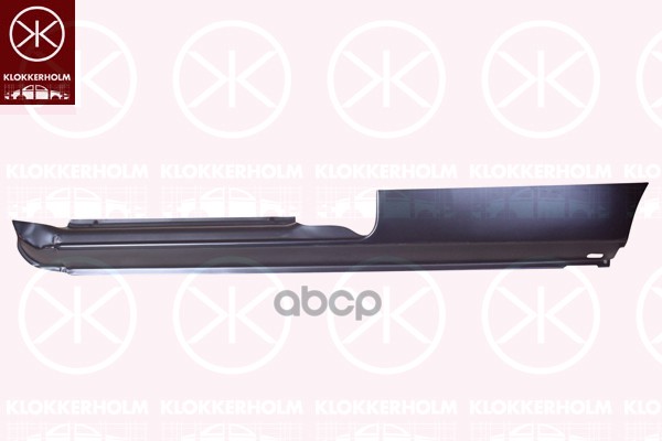 Порог Кузова Лев Renault: Twingo I 93-07 2Дв, Renault: Kangoo (I), 97-09 Klokkerholm арт. 6010003