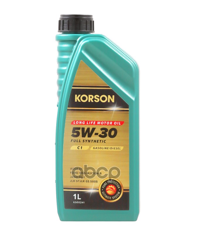 Korson 5W-30 FULL SYNTHETIC C1 1л (синт. мотор. масло.)