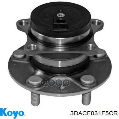 Ступица колеса задняя Mazda 6 08- / CX-7 2WD gs1d2615xa Koyo арт. 3dacf031f5cr