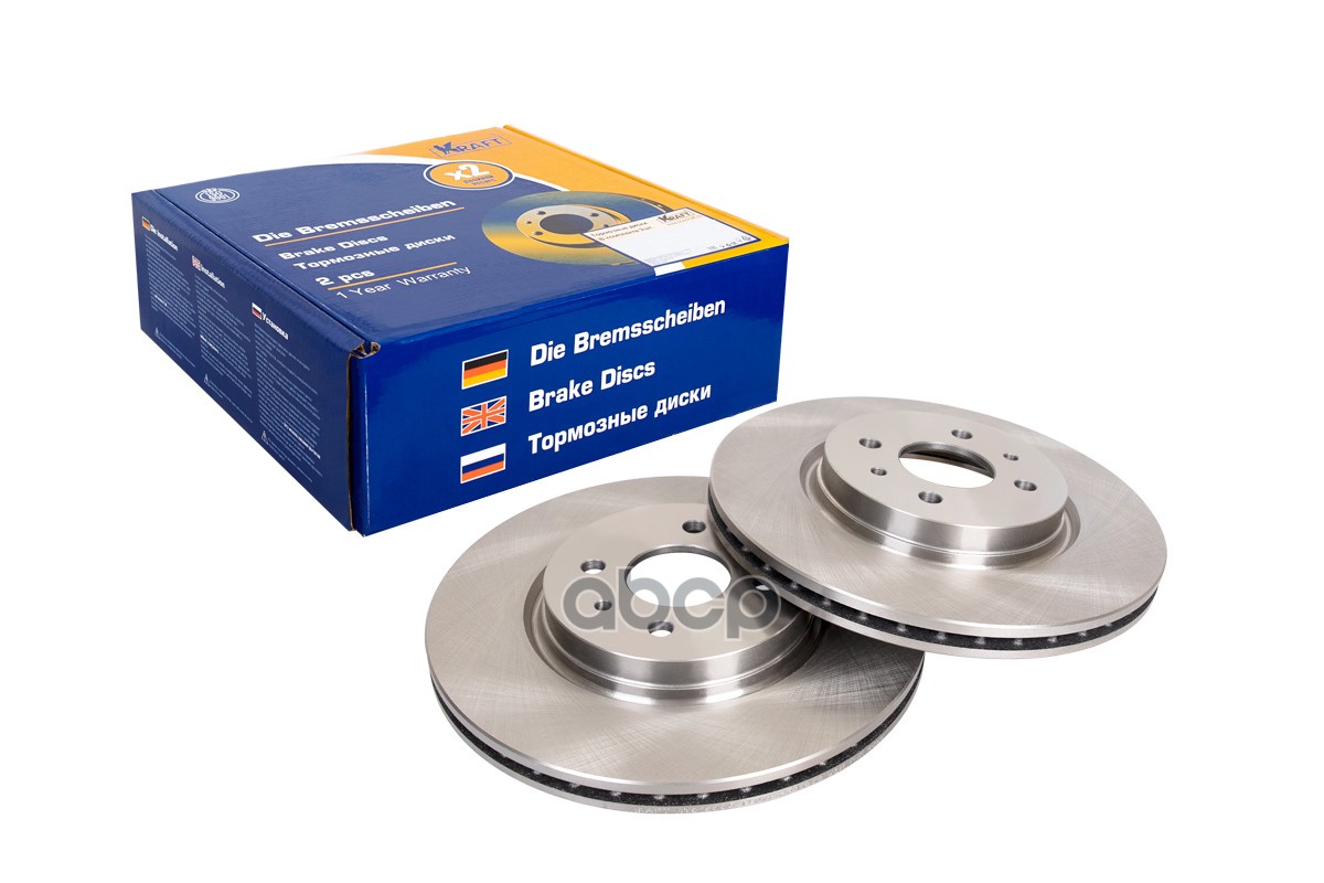 Диск Тормозной Передний Ваз 1118 Kalina Sport (R-15) Ober Kraft Kt016008 Kraft арт. KT016008