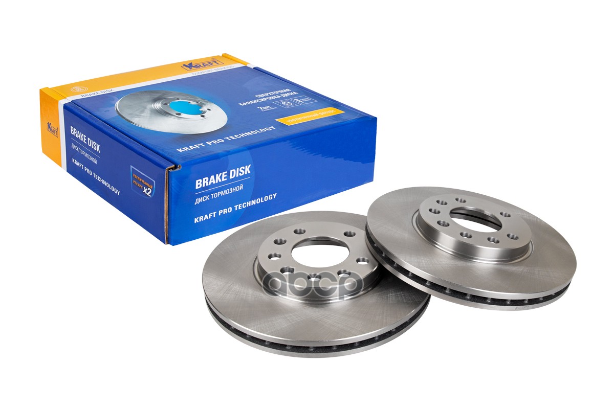 Диск Тормозной  Передний Opel Astra (96-10) 1.4-2.2, Zafira (99-11) 1.6-2.2 Kraft арт. KT016066
