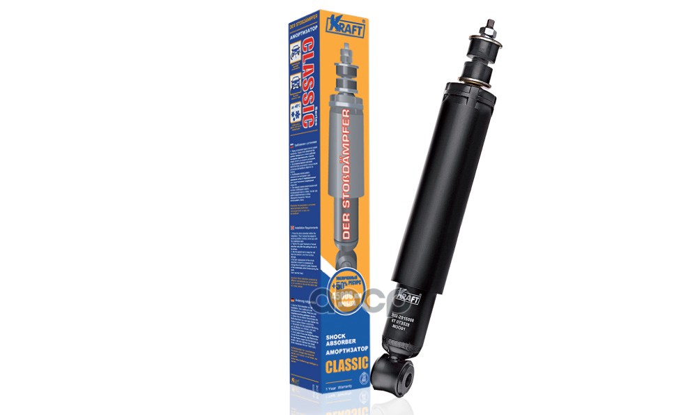 Амортизатор Задний L=R (Масляный) Газ 2410, 3102, 3310 Kraft Kt073528 Kraft арт. KT073528