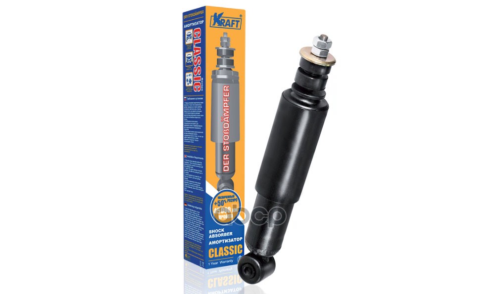 Амортизатор ВАЗ 2121 передний (масляный), Niva Urban KRAFT KT073530 Kraft арт. KT073530