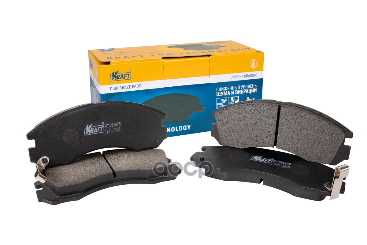 Колодки Передние Kraft Kt091475 Kraft арт. KT091475