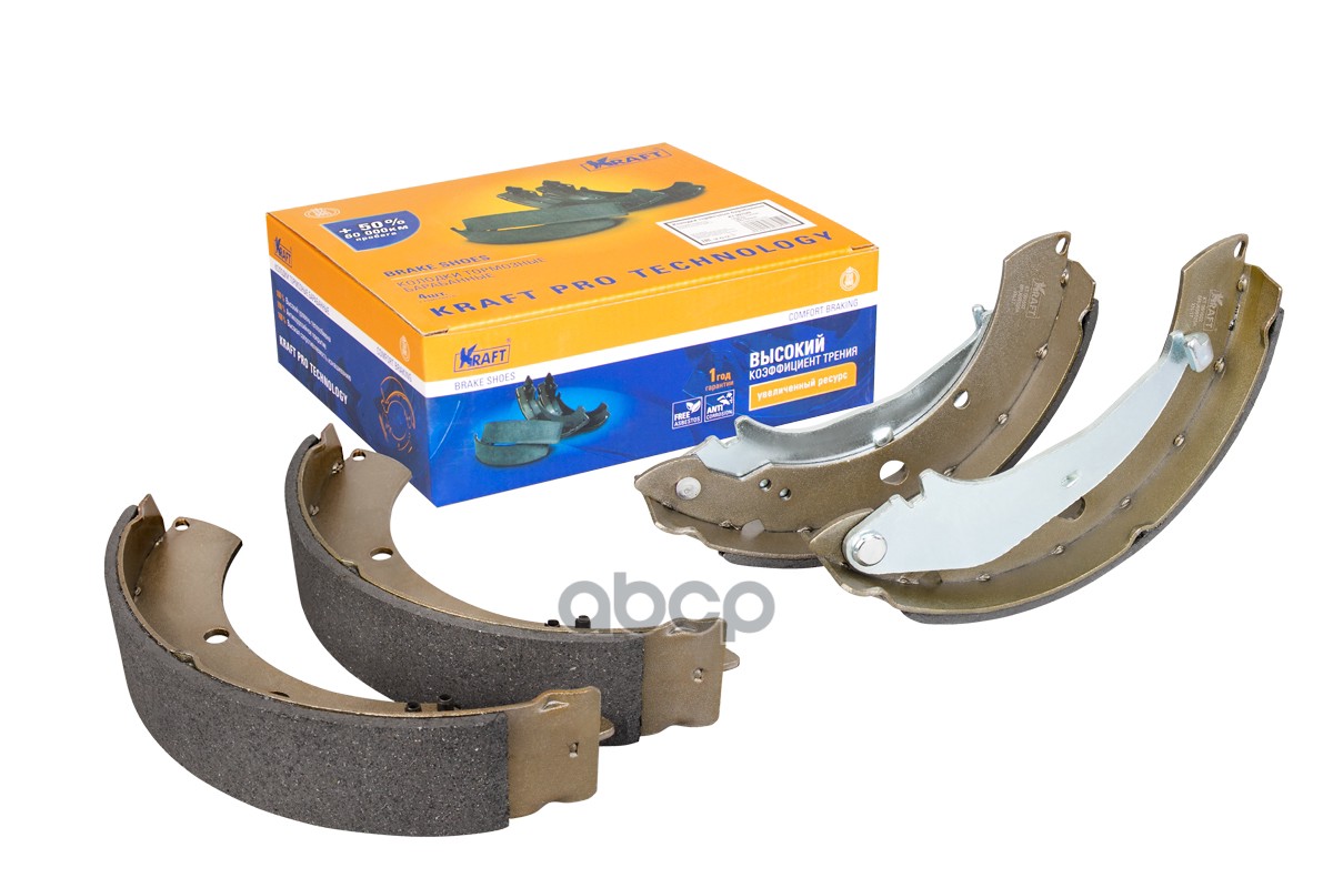 Колодки Барабанные Vw Polo Sedan 2010-> /228X42mm Kraft Kt091602 Kraft арт. KT091602