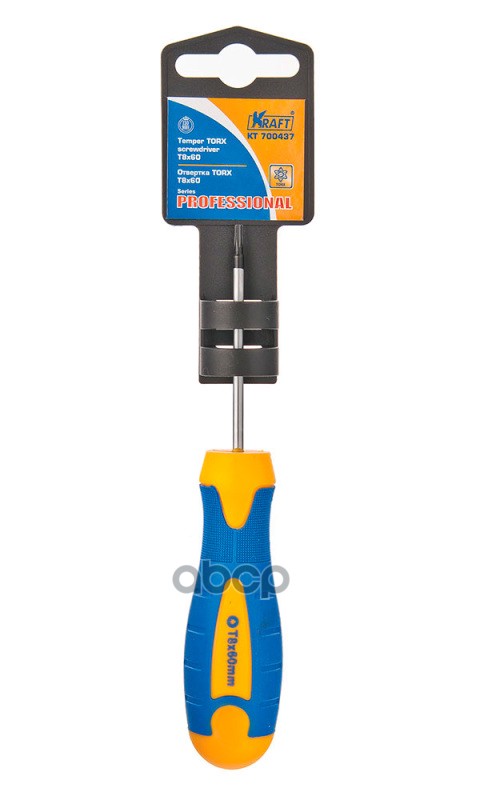 Отвертка Torx Т8*60 Kraft Kt 700437 Kraft арт. KT 700437