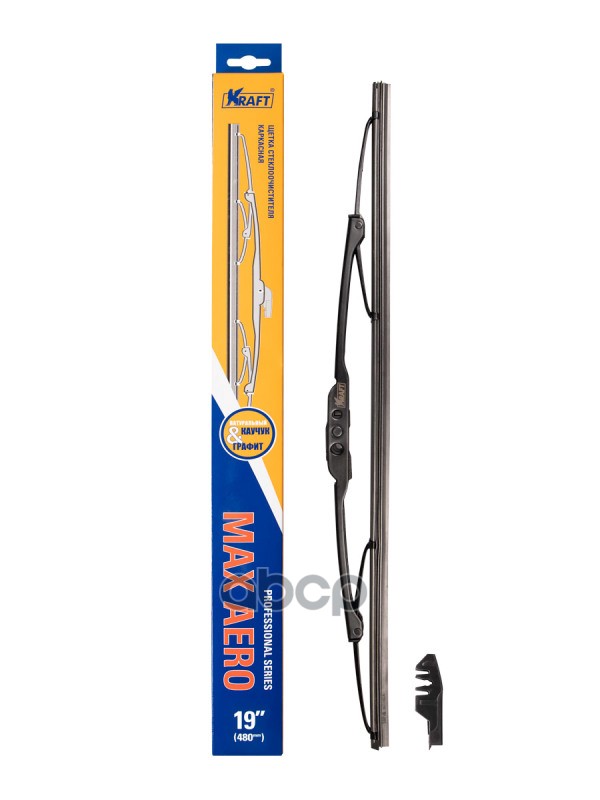 Щетка Стеклоочистителя 480 Мм Каркасная 1 Шт Kraft Max Aero Kt 830039 Kraft арт. KT 830039