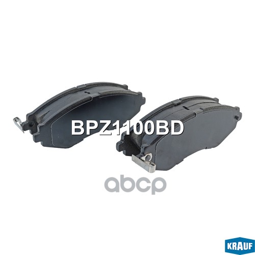 Колодки Тормозные Дисковые Krauf арт. BPZ1100BD