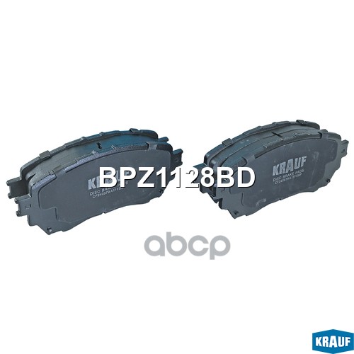 Колодки тормозные дисковые Krauf арт. BPZ1128BD