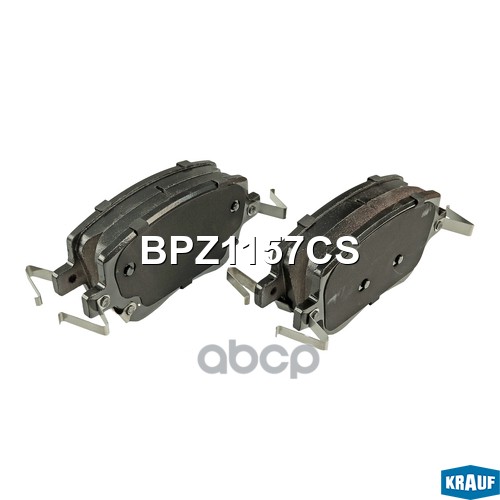 Колодки тормозные дисковые Krauf арт. BPZ1157CS
