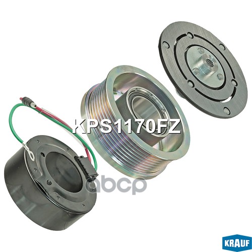 Шкив Компрессора Кондиционера В Сборе Krauf арт. KPS1170FZ