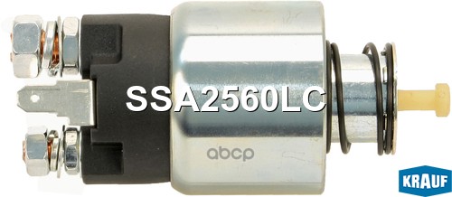 Втягивающее реле стартера Krauf арт. SSA2560LC