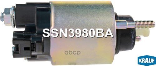 Втягивающее реле стартера Krauf арт. SSN3980BA