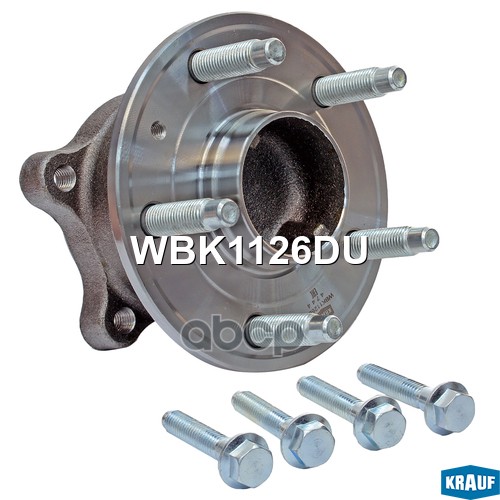 Ступица в сборе [задн, MSR, Kit] CHEVROLET Cruze (J300,J305,J308) / OPEL Astra J (P10) / VAUXHALL As Krauf арт. WBK1126DU