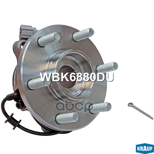 Ступица в сборе [перед, Kit] NISSAN Pathfinder III (R51) / NP300 Navara (D40) Krauf арт. WBK6880DU