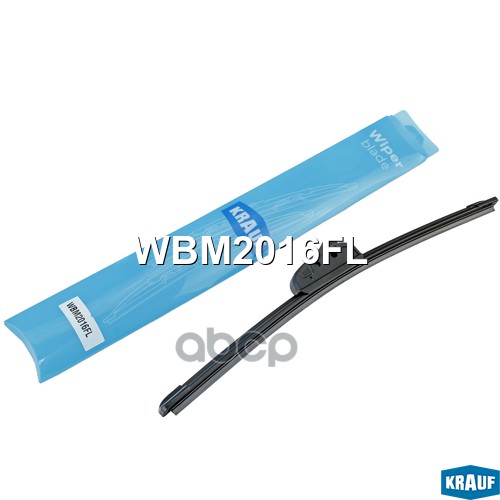 Щетка стеклоочистителя бескаркасная 400мм hook Krauf арт. WBM2016FL